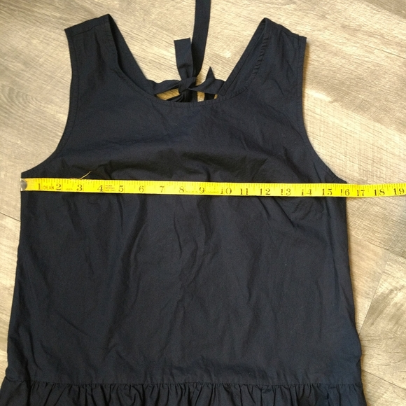 Beautiful J. Crew cotton navy top size XXS - Picture 4 of 4